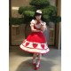 Tatata Grotesque Miss Strawberry JSK(Pre-Order/2 Colours/Full Payment Without Shipping)